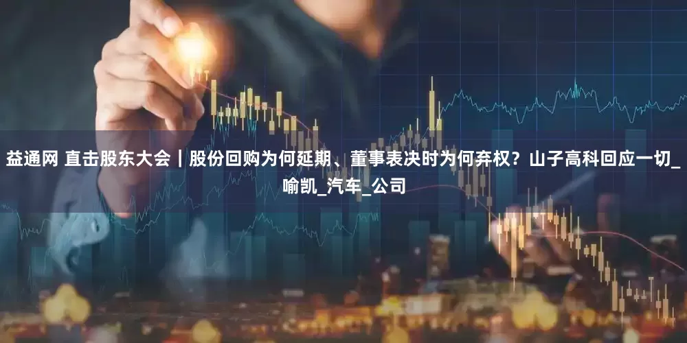 益通网 直击股东大会｜股份回购为何延期、董事表决时为何弃权？山子高科回应一切_喻凯_汽车_公司