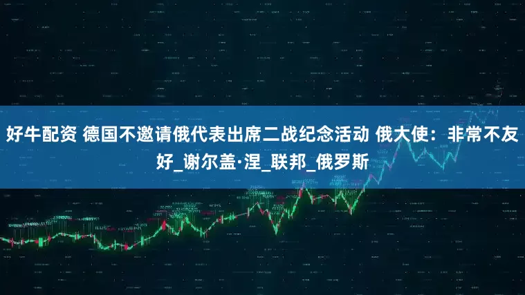 好牛配资 德国不邀请俄代表出席二战纪念活动 俄大使：非常不友好_谢尔盖·涅_联邦_俄罗斯