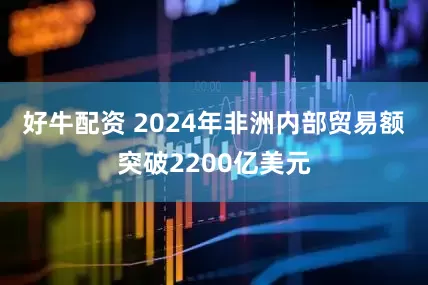 好牛配资 2024年非洲内部贸易额突破2200亿美元
